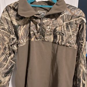 Half zip up drake jacket size small